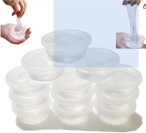 Clear Slime Party Favors, 12 Pack